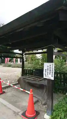 櫻岡大神宮の手水舎