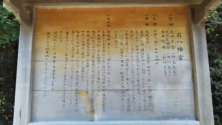 府八幡宮の歴史