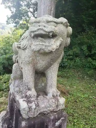 小牧八幡宮の狛犬