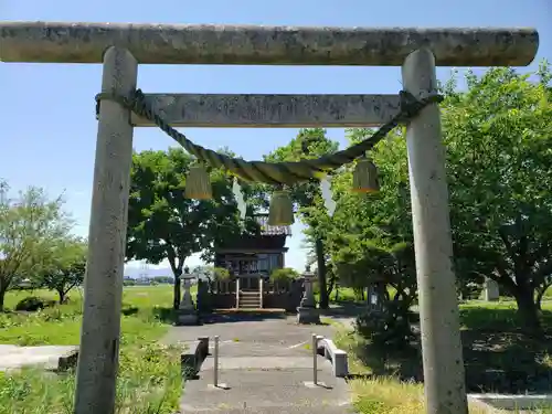 小勢護国神社の鳥居