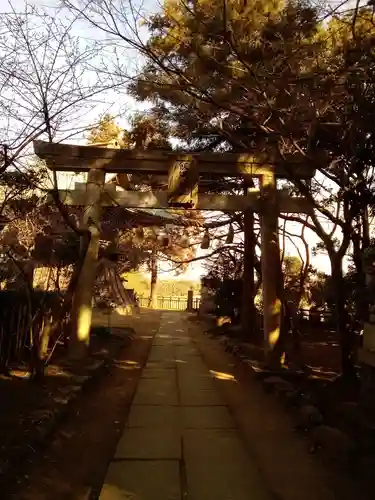 飯綱神社の鳥居