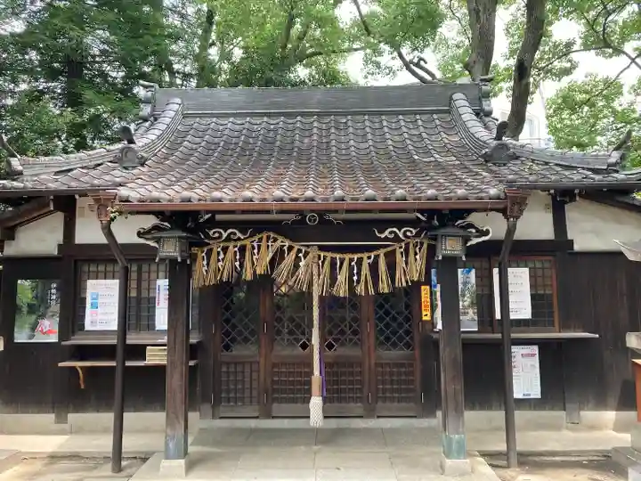 三条八幡神社の本殿・本堂