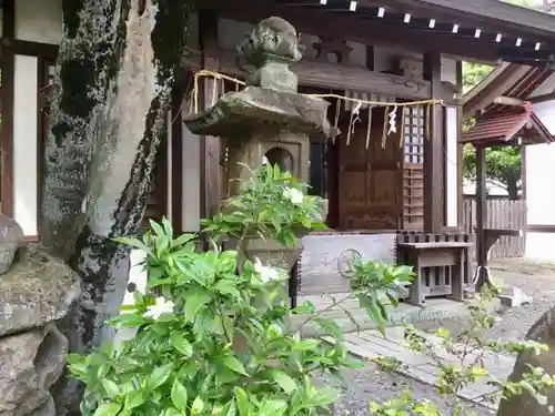 阿豆佐味天神社 立川水天宮の本殿