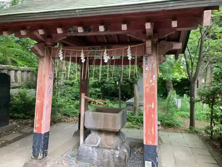 芝東照宮の手水舎