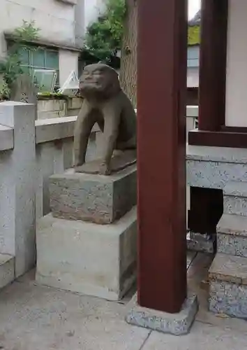 鎧神社の狛犬