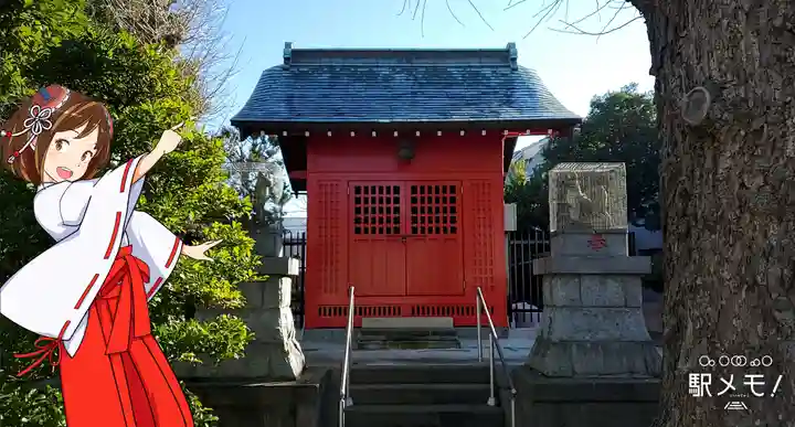 三谷稲荷神社の本殿・本堂
