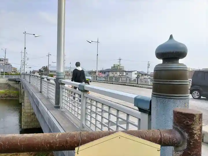 上畠神明社の周辺