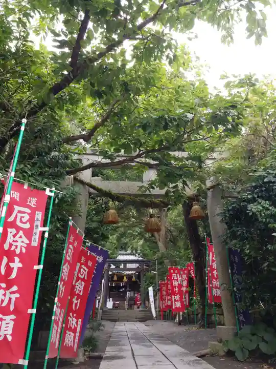 八雲神社(鎌倉・大町)の鳥居