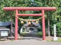中札内神社の鳥居