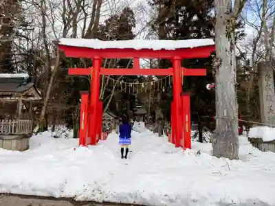 伊佐須美神社の鳥居