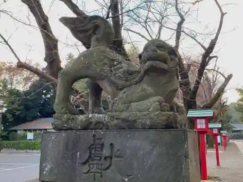 鷲宮神社の狛犬