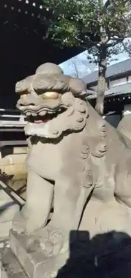 白山神社の狛犬