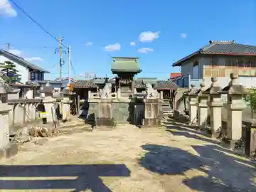 筏場社の本殿・本堂