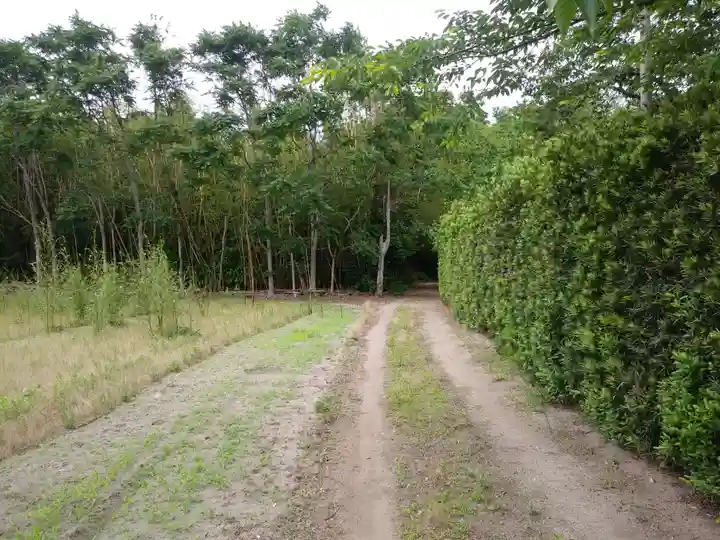 神社(名称不明)の周辺