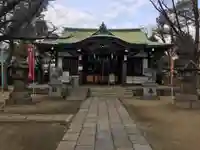 長柄八幡宮の本殿・本堂