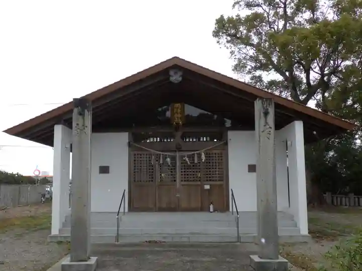 雨降神社の本殿・本堂