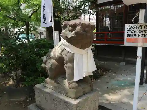 甲子園八幡神社の狛犬