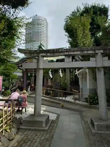 高木神社の鳥居