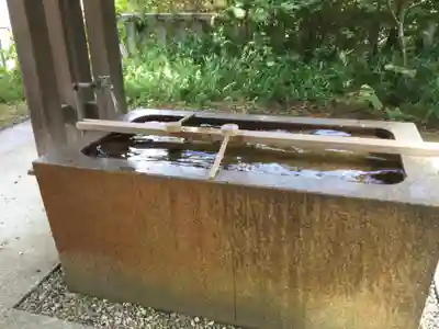 函館護國神社の手水舎