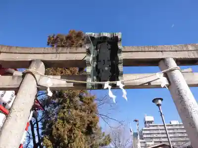 富賀岡八幡宮の鳥居