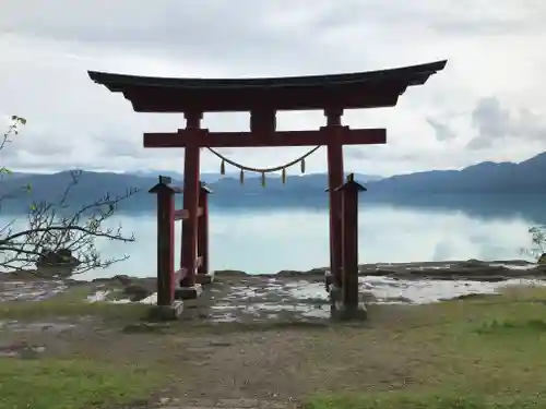 御座石神社の鳥居