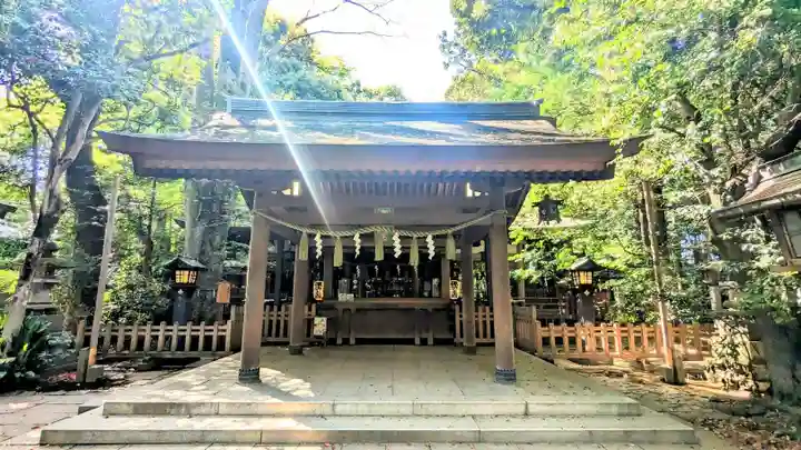 駒木諏訪神社の本殿・本堂