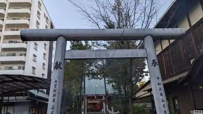 高知大神宮の鳥居