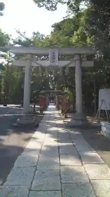 千住神社の鳥居
