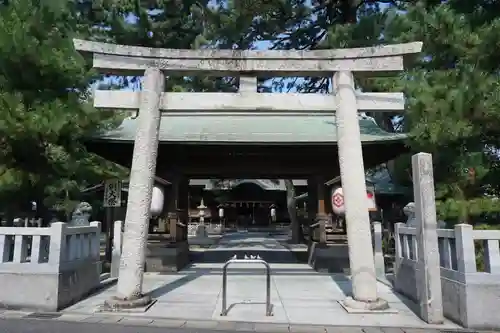 賣布神社の鳥居