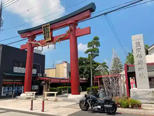 笠間稲荷神社の鳥居