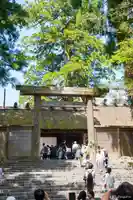 伊勢神宮内宮(皇大神宮)の鳥居
