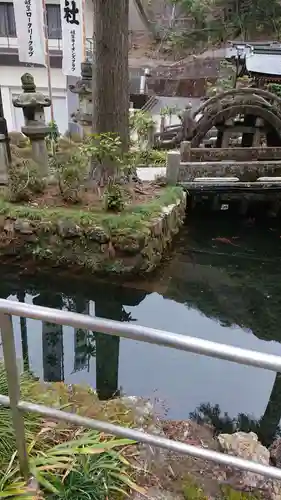 伊奈波神社の庭園