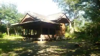 竹之原神社の本殿・本堂
