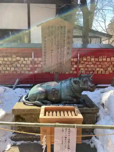 伊佐須美神社の狛犬