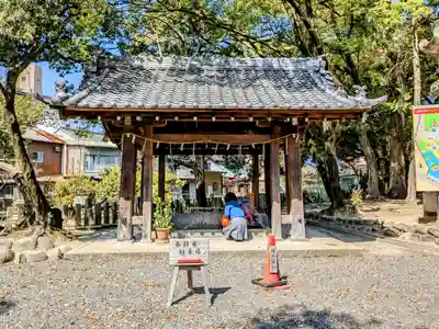川原神社の手水舎