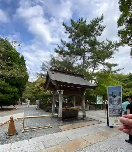 高徳院の手水舎