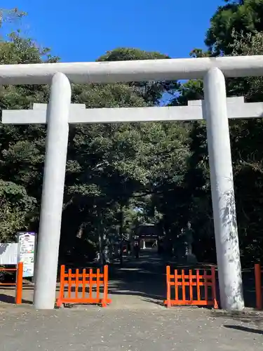 息栖神社の鳥居