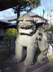 白山神社の狛犬