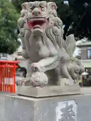 相模原氷川神社の狛犬