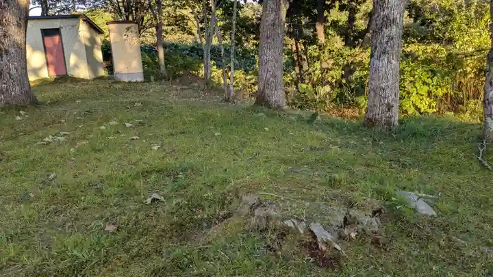 豊似神社の庭園