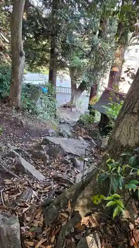 大甕神社の庭園