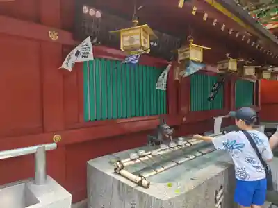 神田神社（神田明神）の手水舎
