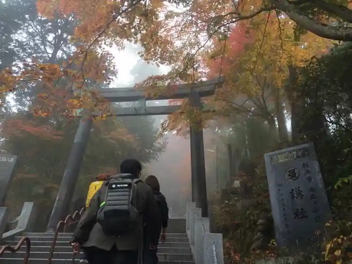武蔵御嶽神社の鳥居