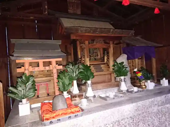 首塚社の本殿・本堂