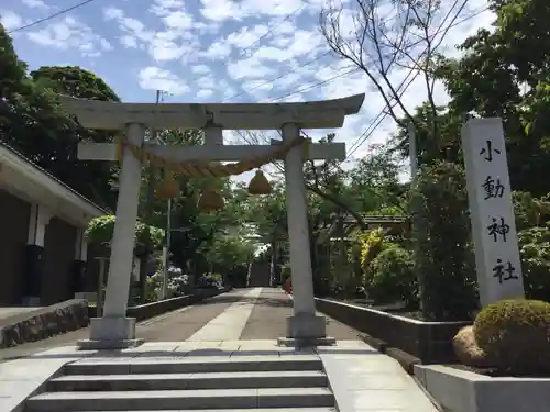 小動神社の鳥居