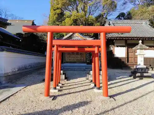 根崎八幡神社の鳥居