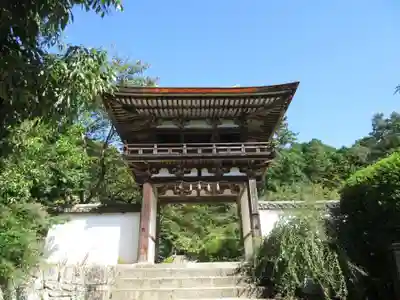 長岳寺の山門・神門