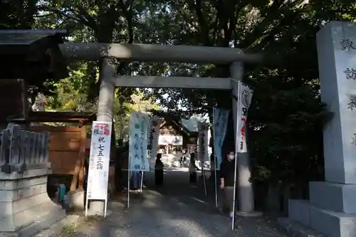 札幌諏訪神社の鳥居