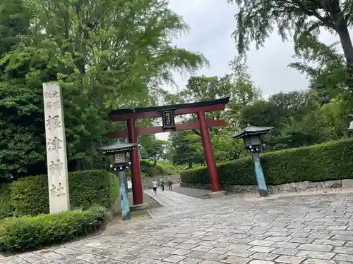 根津神社の鳥居