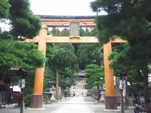 櫻山八幡宮の鳥居